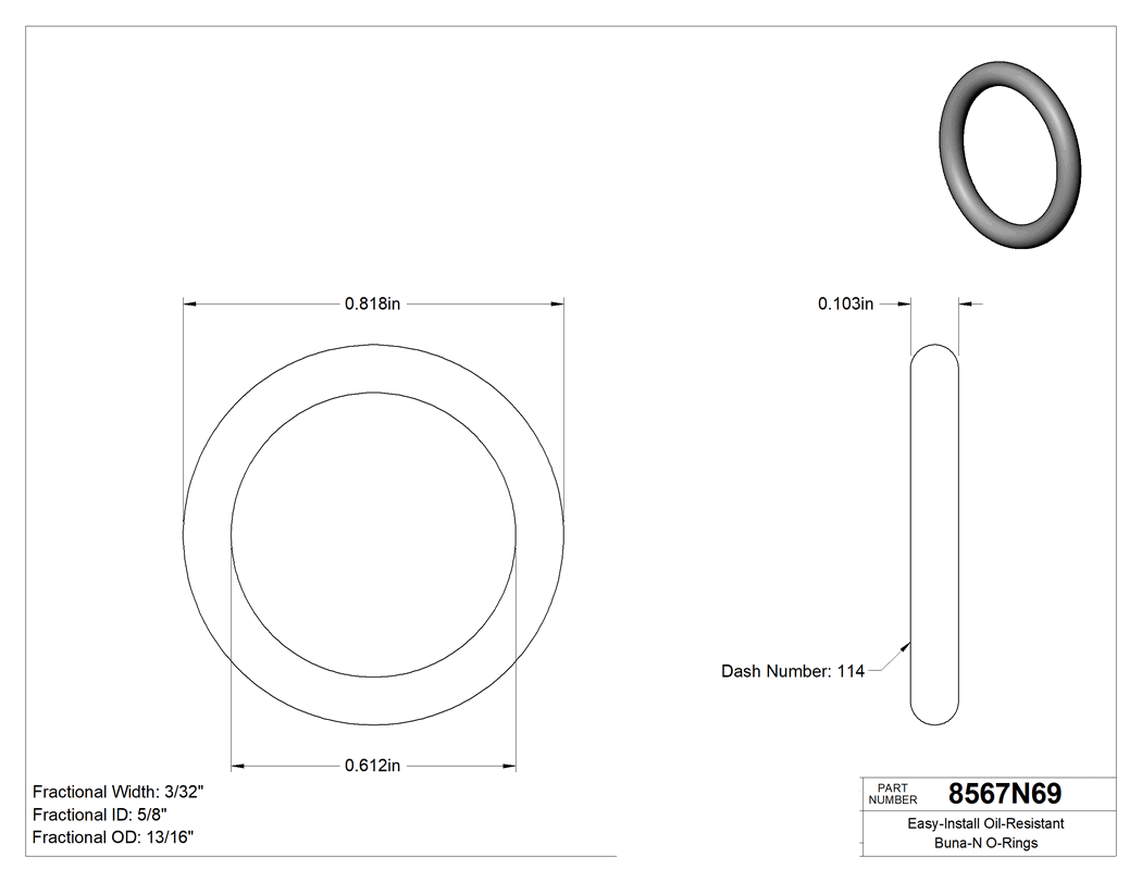 Technical drawing - 8567N69